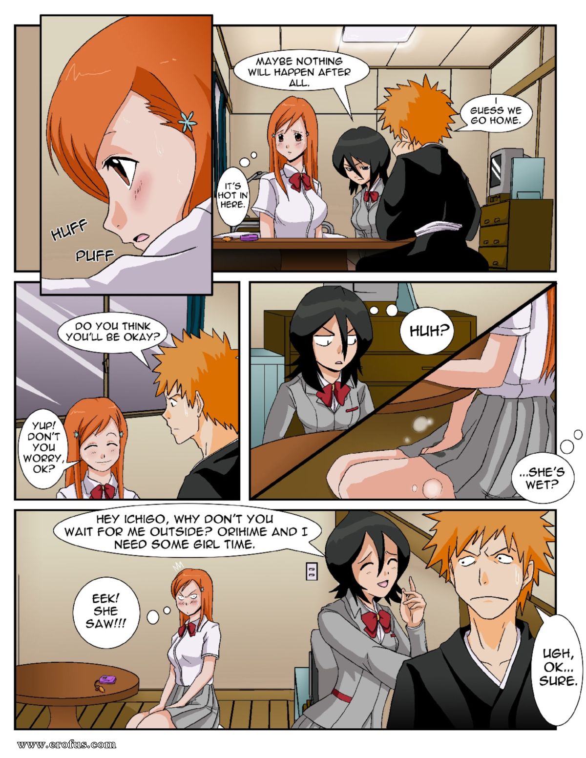 Bleach Orihime Porn - Page 6 | jitensha-comics/bleach/bleach-01 | Erofus - Sex and ...