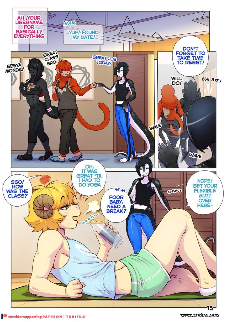 Page 15 | gay-comics/tokifuji/under-wraps | Erofus - Sex and Porn Comics