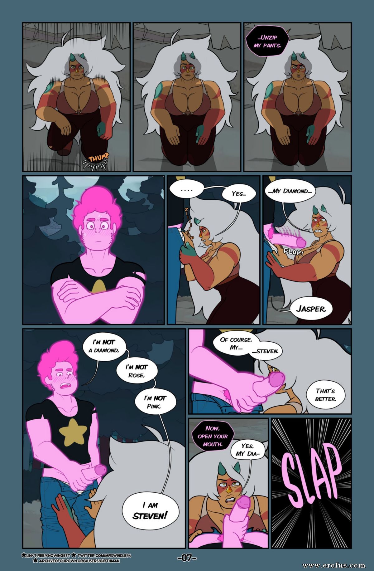 Page 9 | various-authors/unknowingest/steven-universe-fervor/issue-1 |  Erofus - Sex and Porn Comics