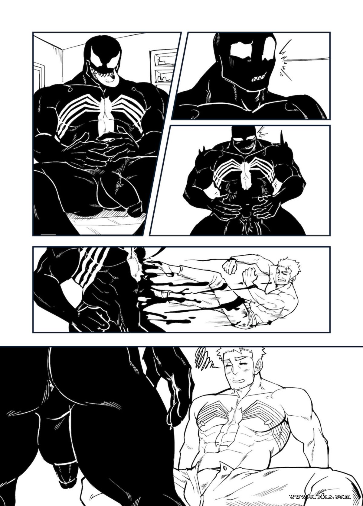 Page 10 | gay-comics/jasdavi/along-came-a-venom | Erofus - Sex and Porn  Comics