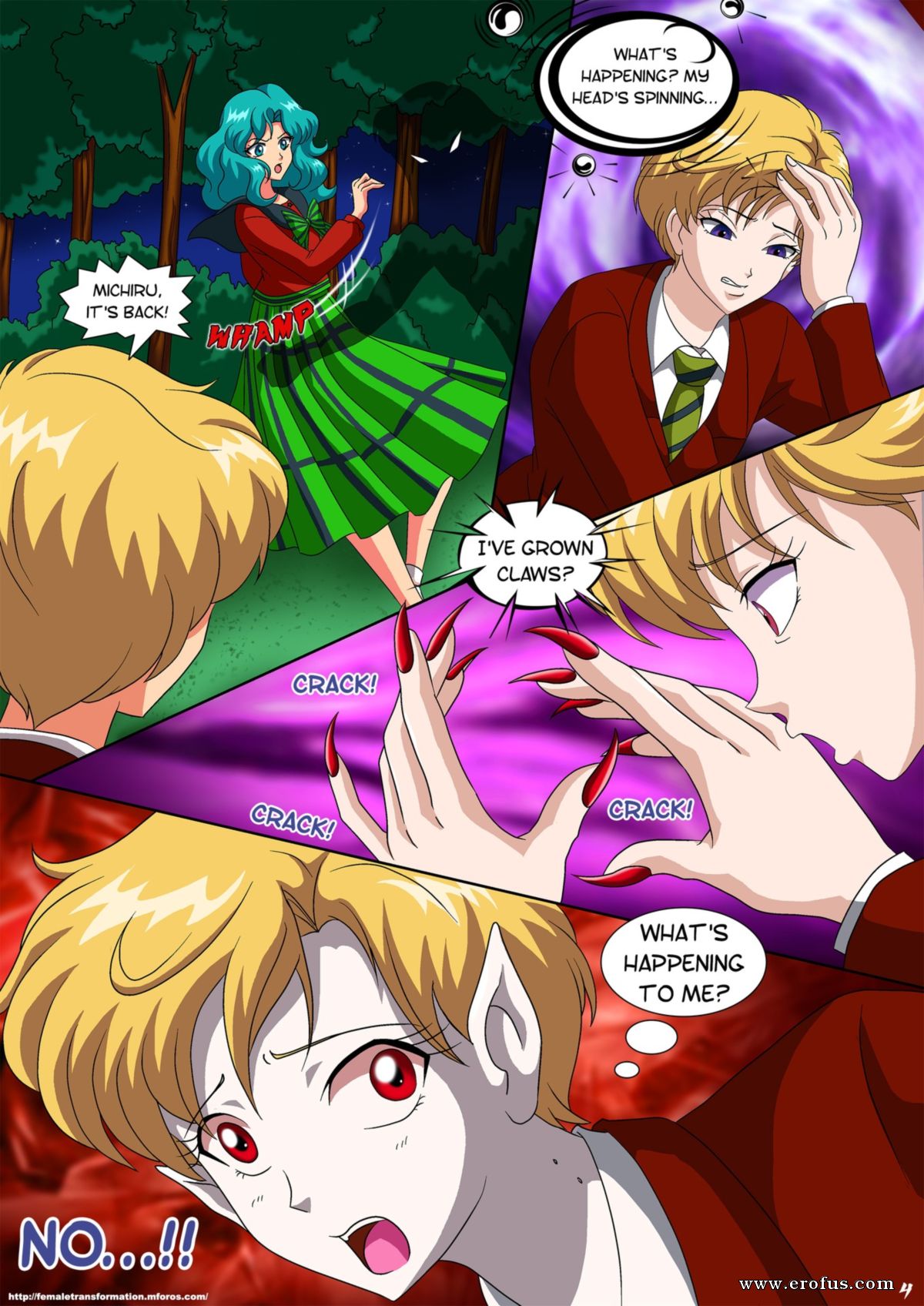 Anime Lesbian Vampire - Page 5 | palcomix-comics/vampires-of-the-night/issue-6 ...