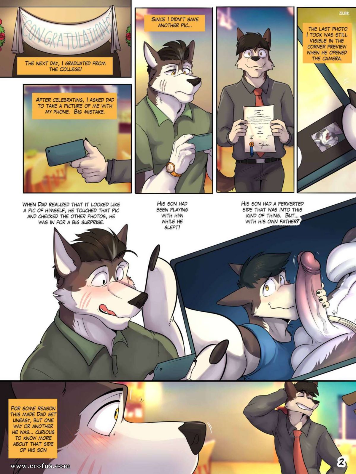 Father Son Furry Incest Porn - Page 2 | gay-comics/zourik/a-bonding-trip! | Erofus - Sex and Porn Comics