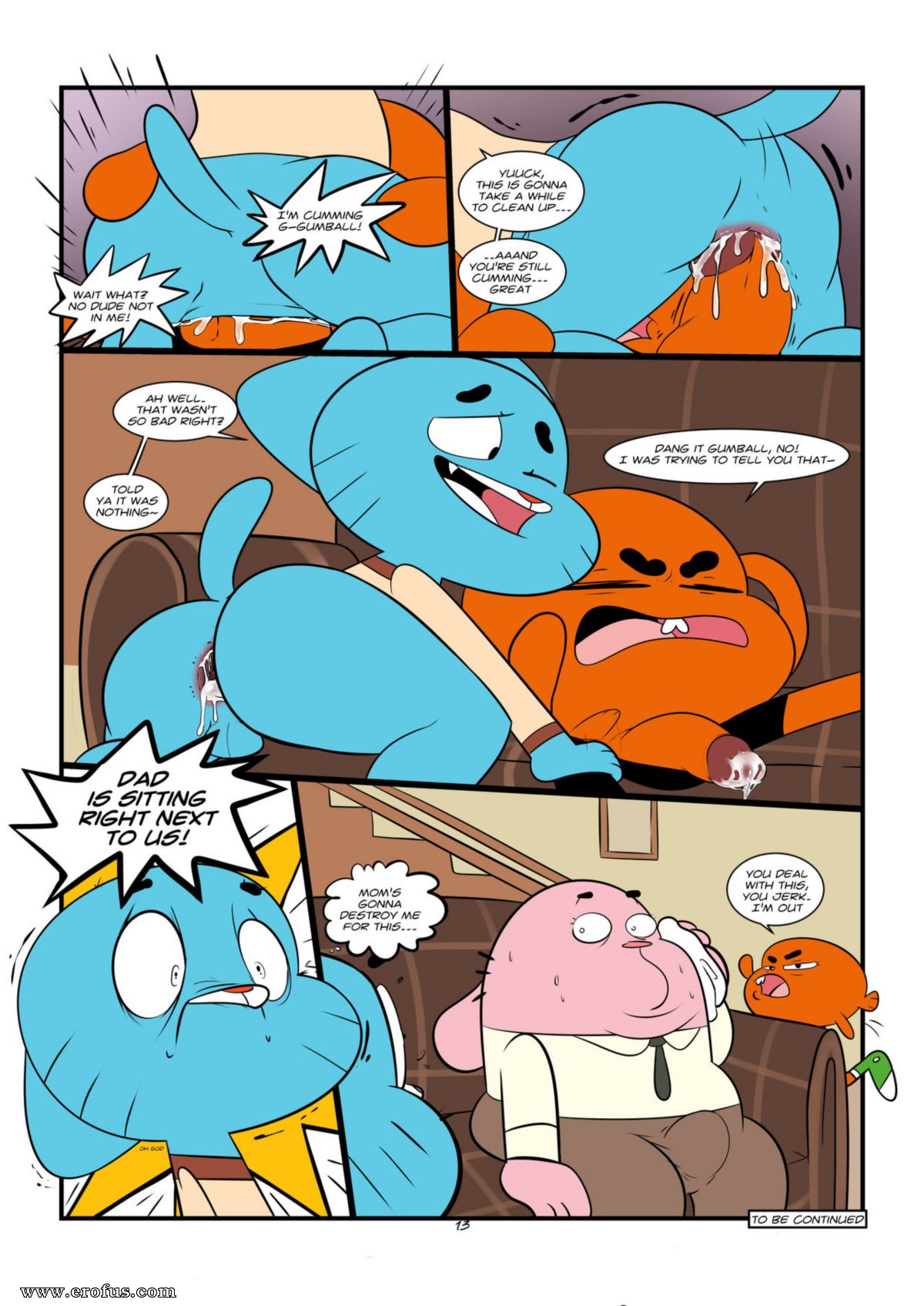 The Amazing World Of Gumball Porn Comics - Page 13 | gay-comics/jerseydevil/the-sexy-world-of-gumball | Erofus - Sex  and Porn Comics