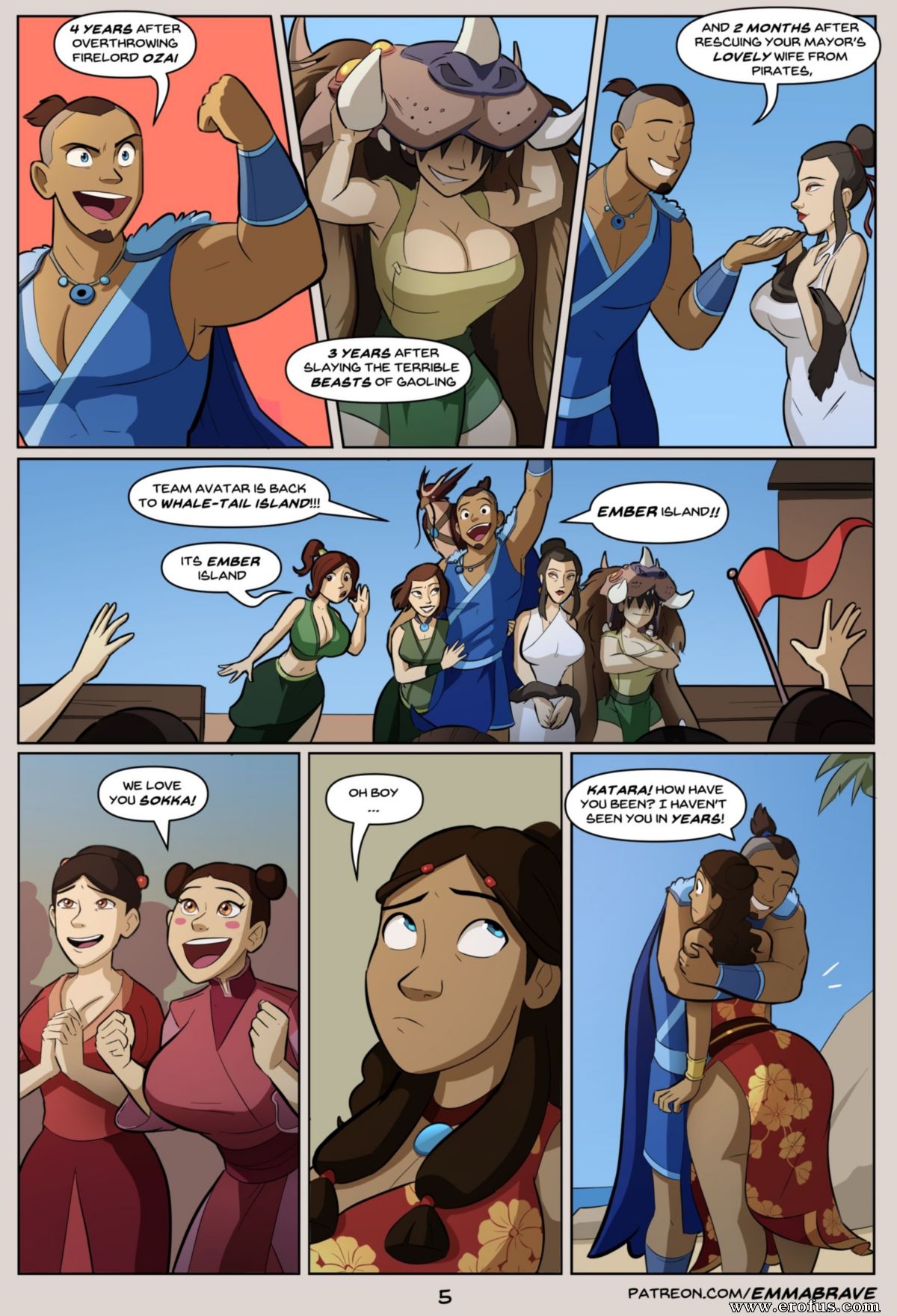 Gay Porn Avatar Ozai - Page 5 | emmabrave-comics/avatar-18 | Erofus - Sex and Porn Comics