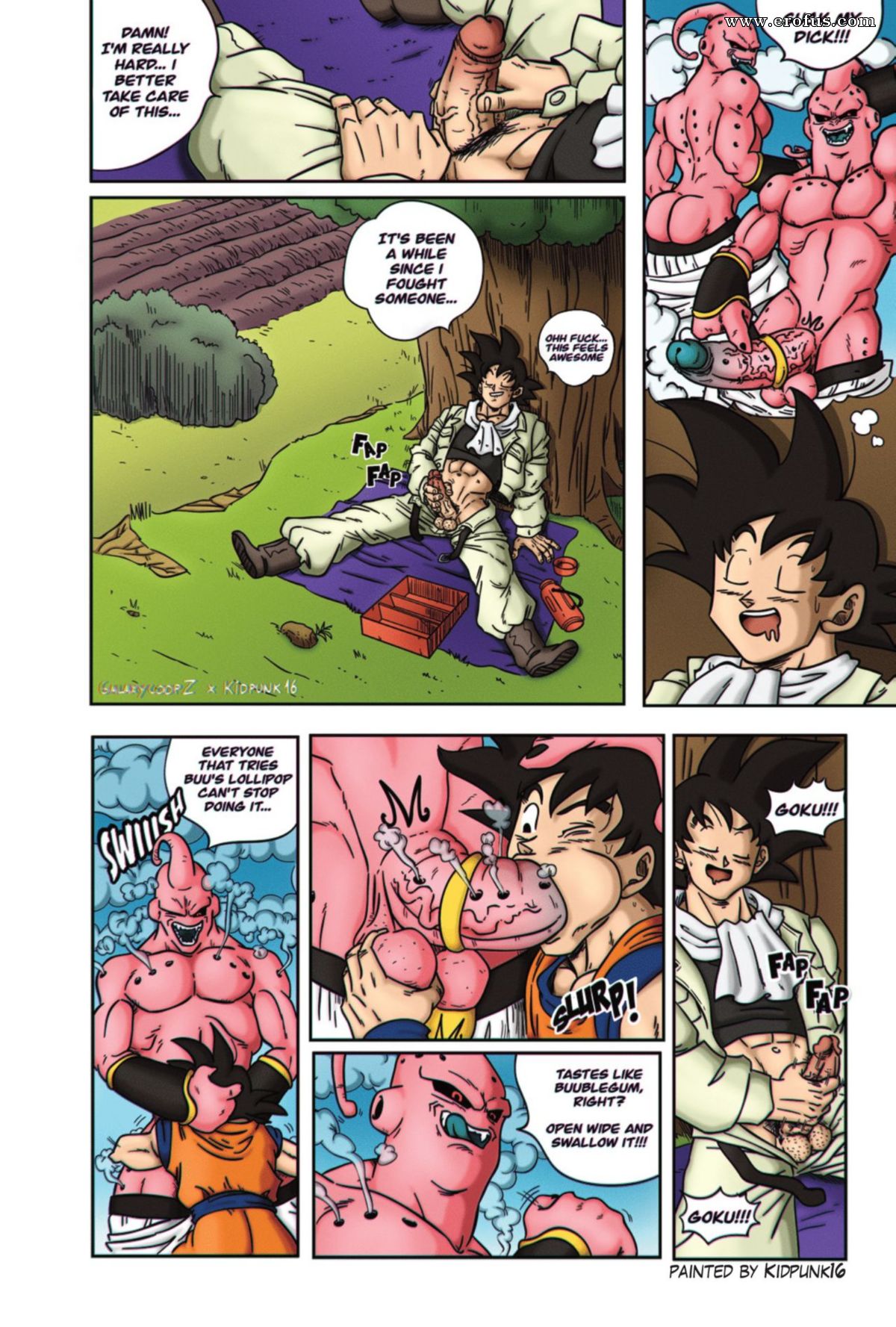 Porno gay dragon ball comics