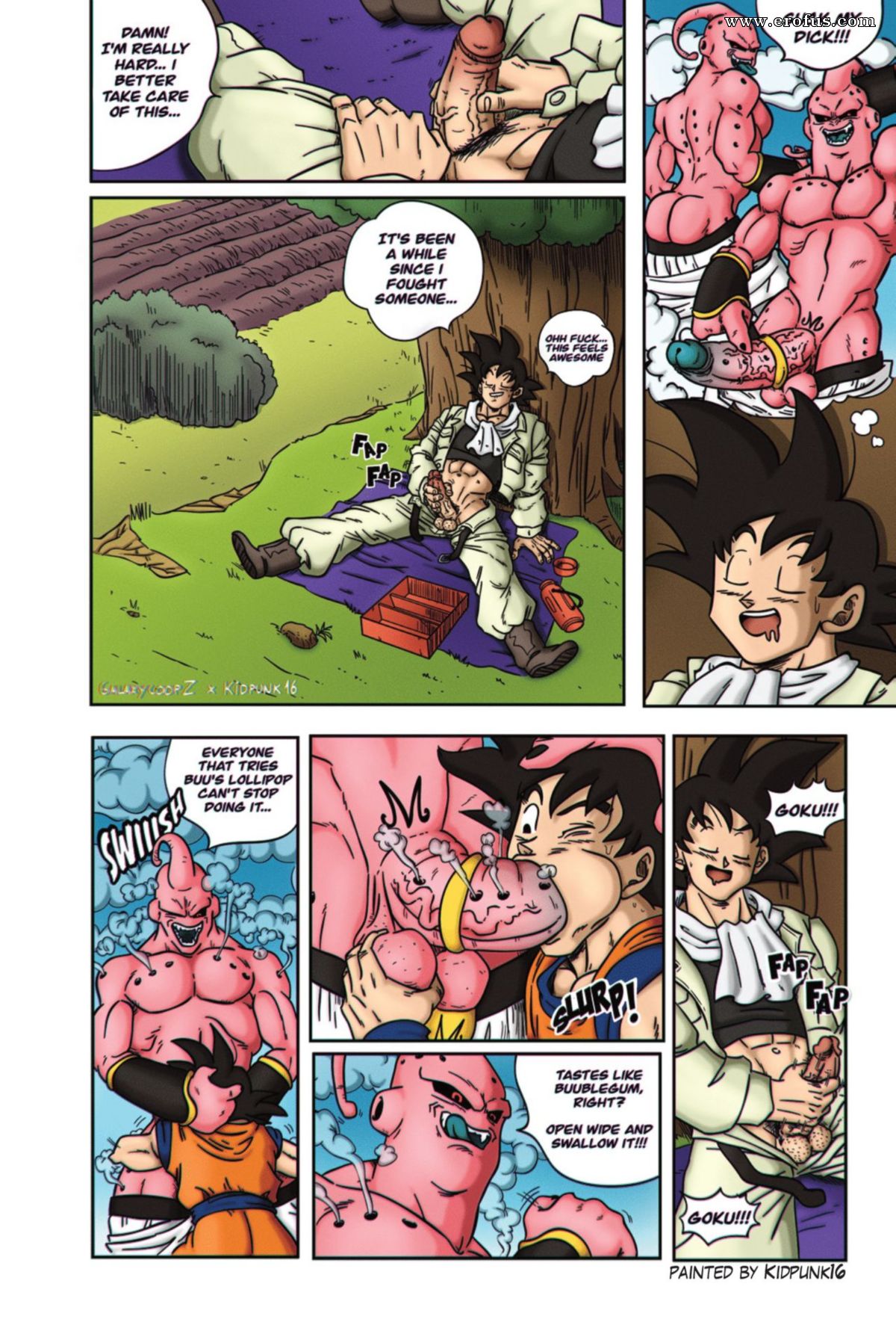 Porno gay dragon ball comics