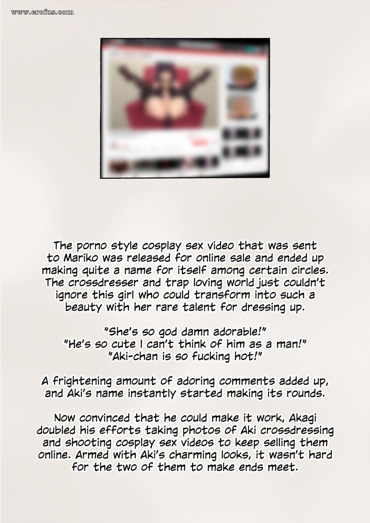 Page 434 | gay-comicswatayakare-no-kanojo-ni-natta-boku-cool-na-danshi-ga-josou-ni-hamatte-ochiru-made  | Erofus - Sex and Porn Comics