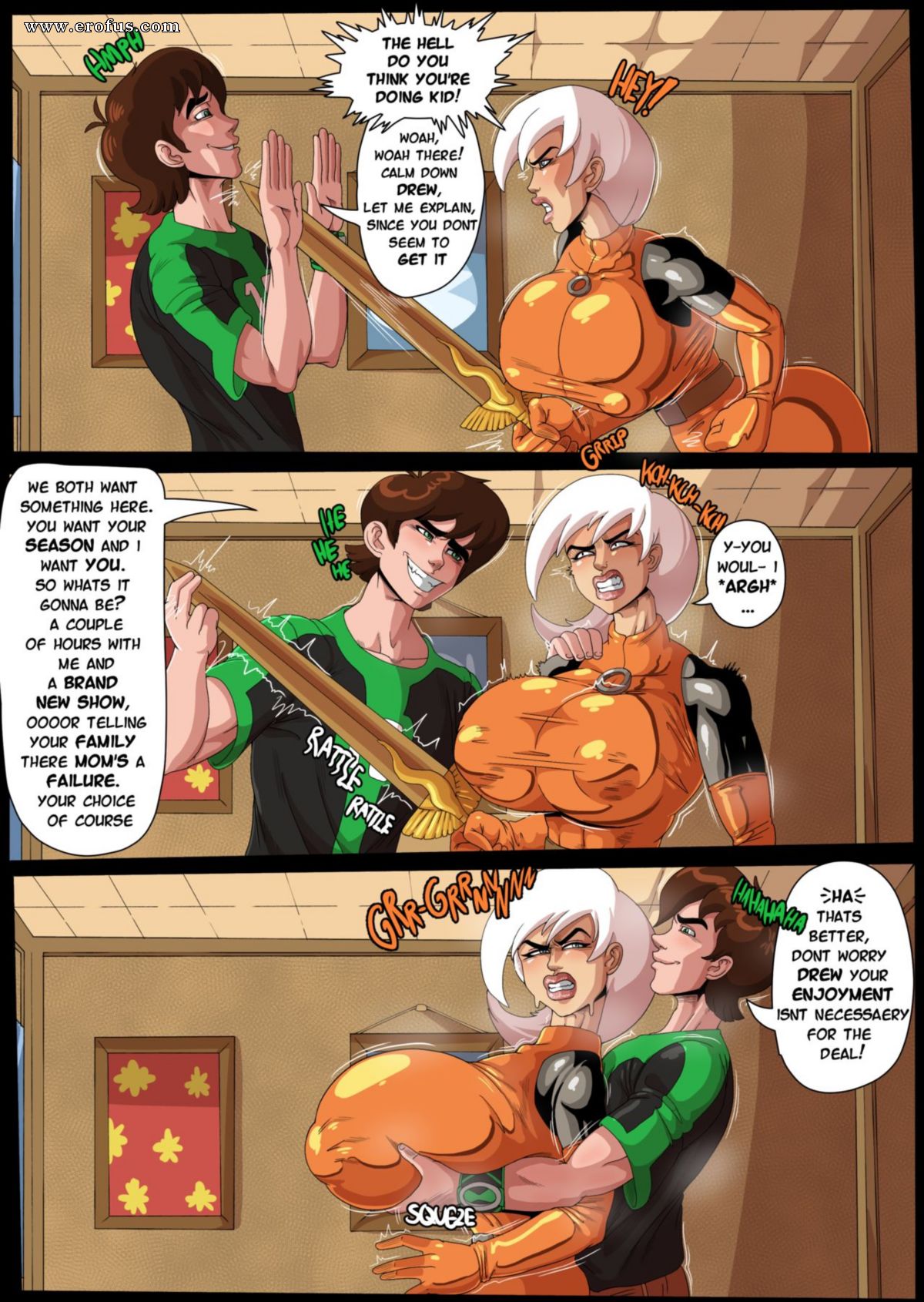 Page 4 | loonyjams-comics/quid-pro-quo-ben-10 | Erofus - Sex and Porn Comics