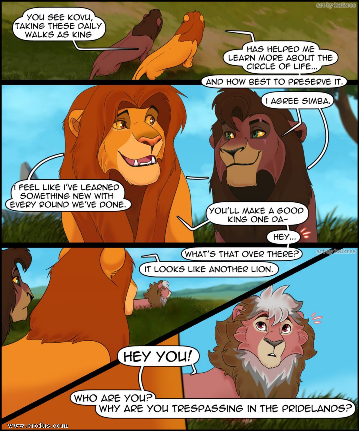 Page 1 | gay-comicskaikreethe-kings-trespasser | Erofus - Sex and Porn  Comics