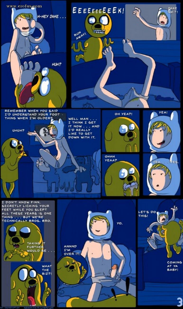 Adventure Time Foot Porn - Page 4 | gay-comics/unknown-authors/weird-foot-and-jake-time | Erofus - Sex  and Porn Comics