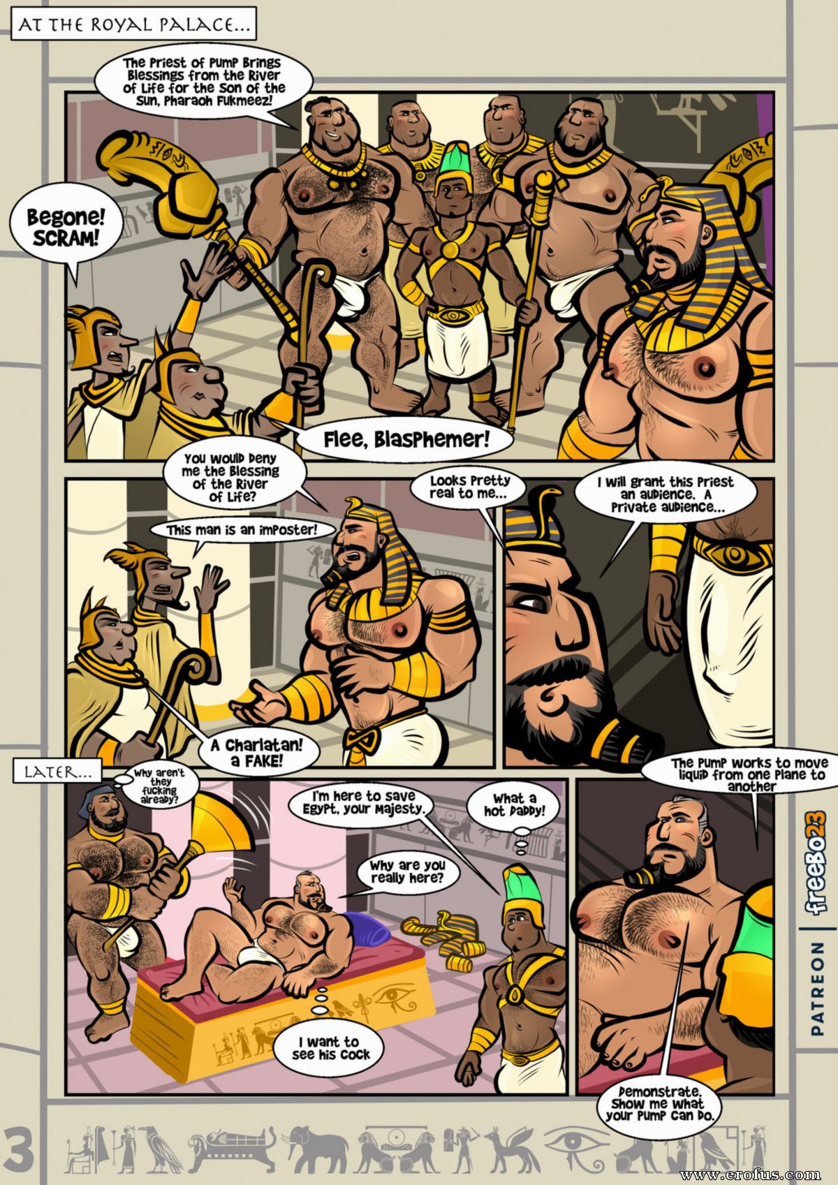 Egyptian gay comic porn