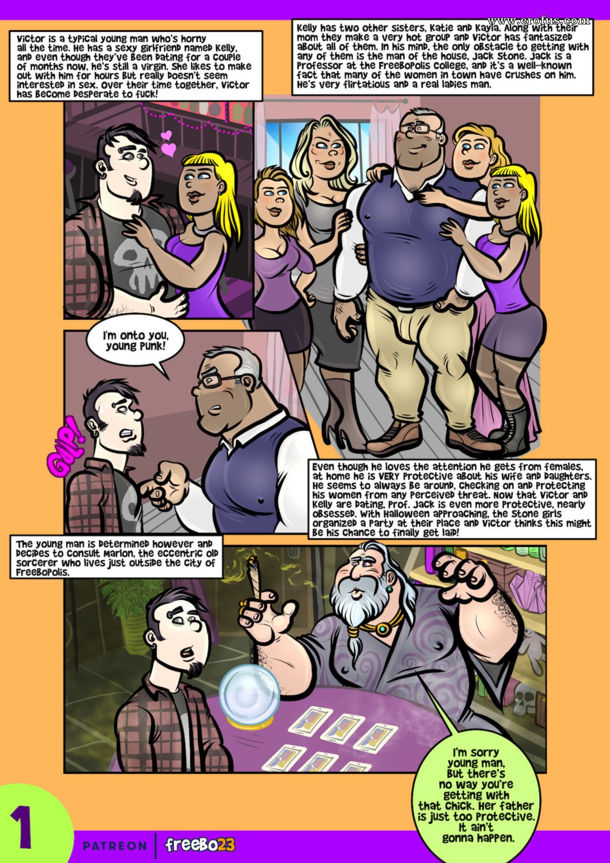 Magic potion porn gay comic