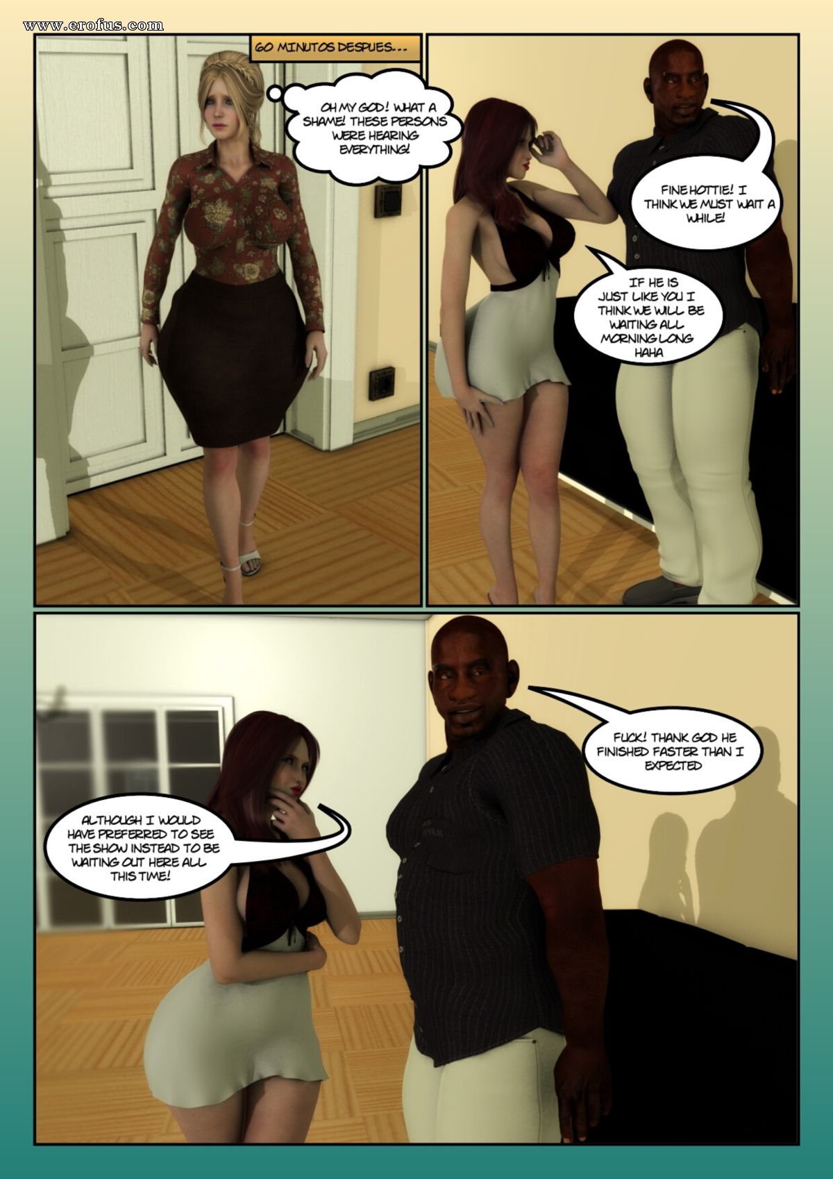 Big Ass Interracial Cartoon - Page 15 | moiarte-comics/prison-ladies/season-2/issue-1 ...