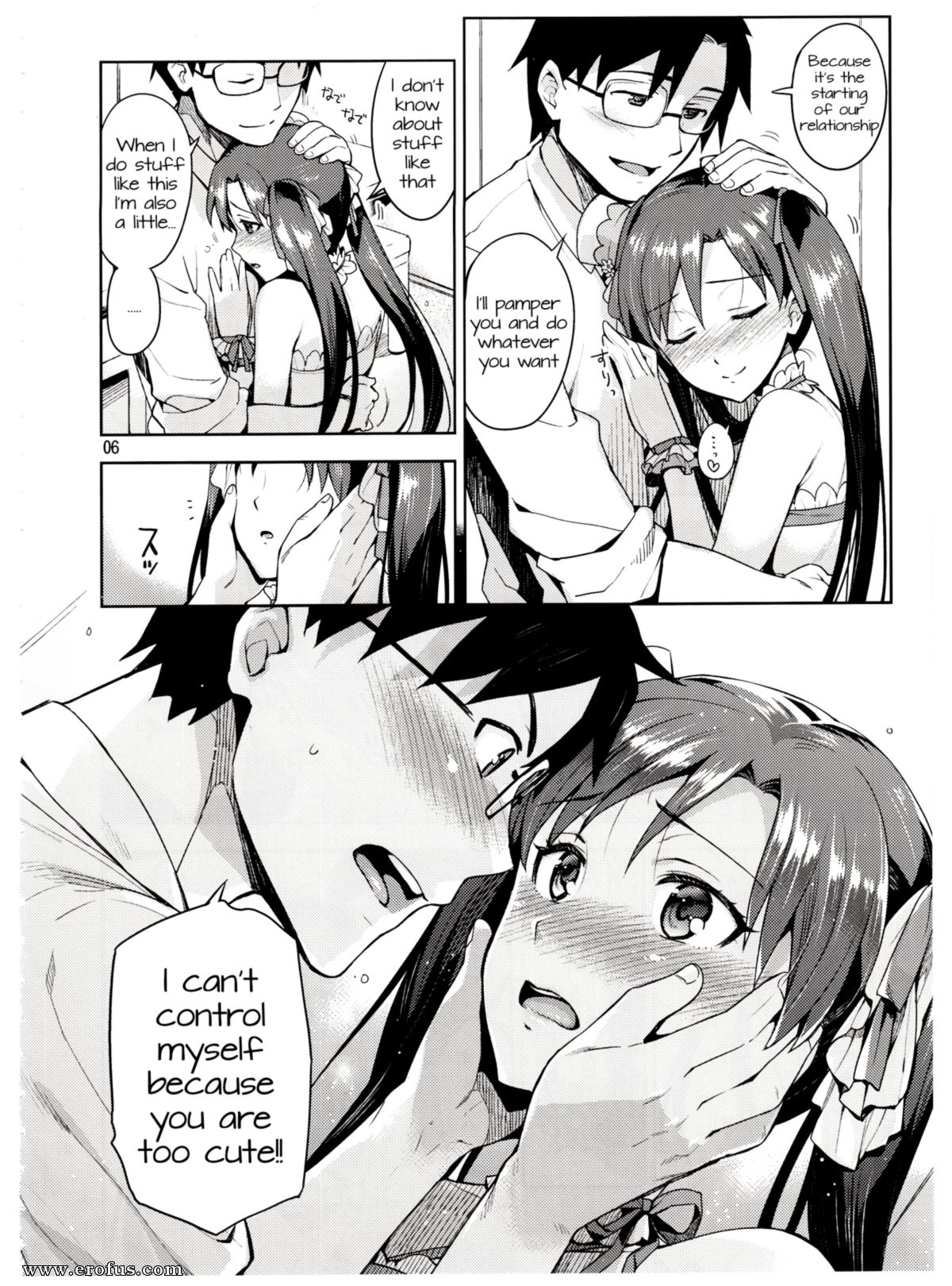 Page 5 | hentai-and-manga-english/redrop-miyamoto-smoke/i-cant-control-myself-because-chihaya-is-too-cute  | Erofus - Sex and Porn Comics