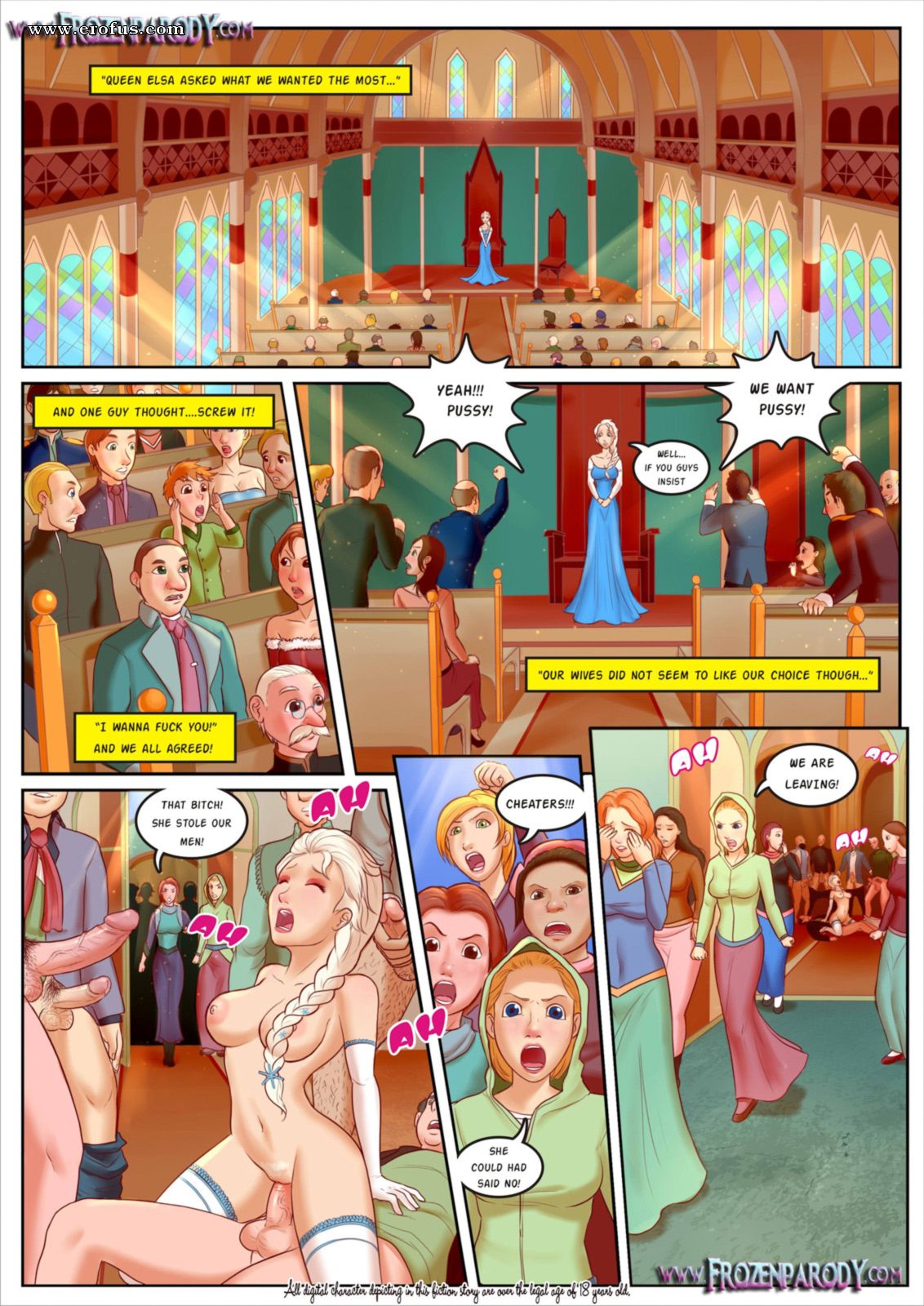 Page 5 | frozen-parody-comics/elsa-sex | Erofus - Sex and Porn Comics