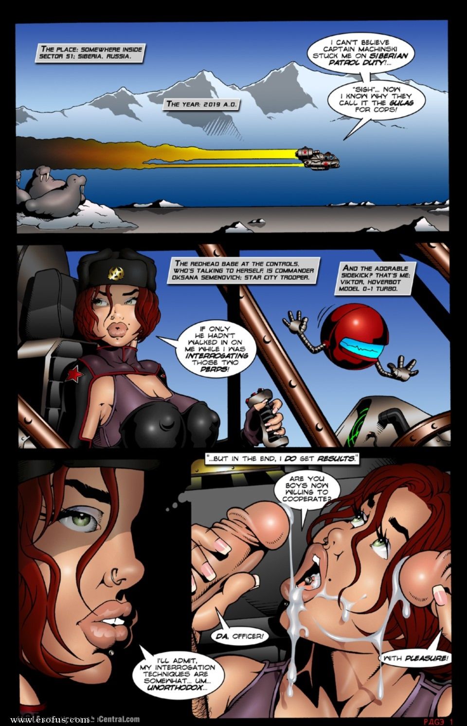 Page 2 | central-comics/space-babe-central/alien-runner | Erofus - Sex and  Porn Comics