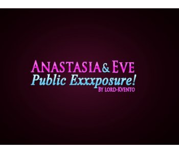 comic Anastasia and Eve - Public Exxxposure