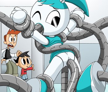 comic My Life As Teenage Robot