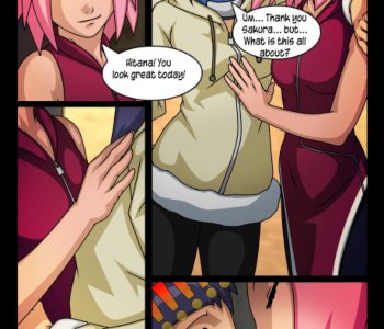 comic Sakura X Hinata