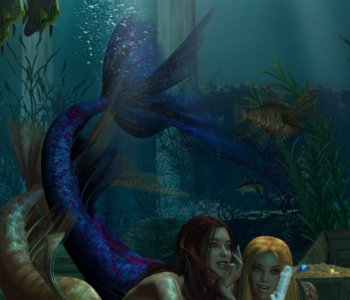 comic Treasure of Mermaids