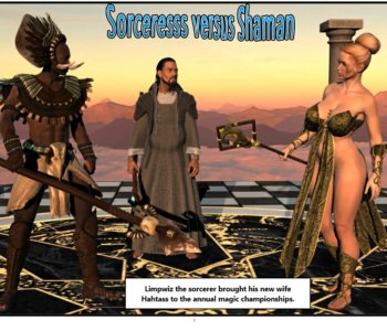 comic Sorceresss Versus Shaman
