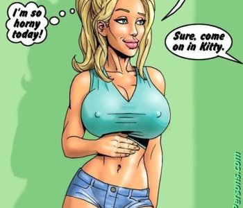 Two Hot Blondes Hunt for Big Black Cocks | Erofus - Sex and Porn Comics
