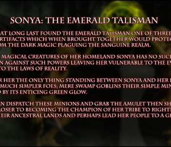 comic Sonya Emerald - Talisman
