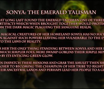 comic Sonya Emerald - Talisman
