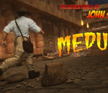 comic The Adventures of John Snake Medusa