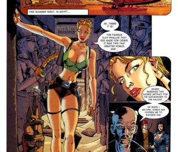 comic Lara Jones - The Treasure of Osiris