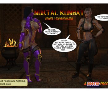 comic Sonya Vs Mileena