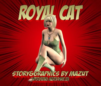 comic Royal Cat