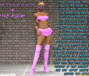 comic Pink Avenger