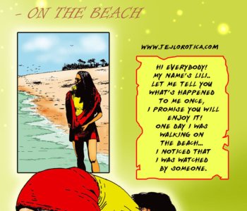 comic Lilis Adventures - On The Beach