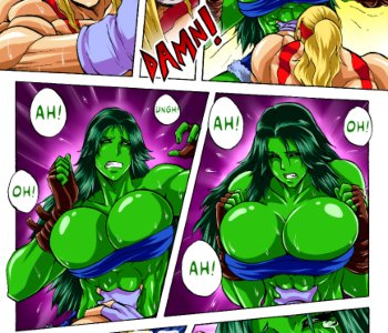 Alex vs. She Hulk | Erofus - Sex and Porn Comics