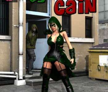 comic Miss Arrow Vs Cain