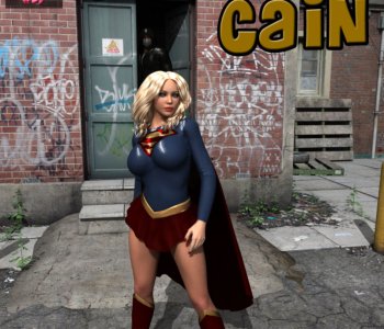 comic Supergirl Vs Cain