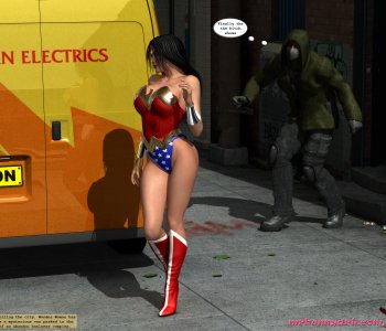 comic Wonder Woman Vs Cain