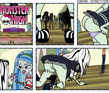 comic Monster High - Frankies Initiation