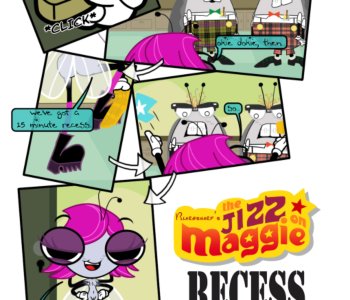 comic The Jizz on Maggie - Recess