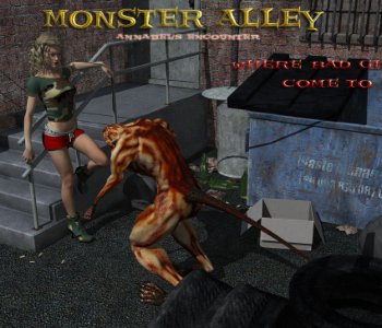 comic Monster Alley - Annabels Encounter