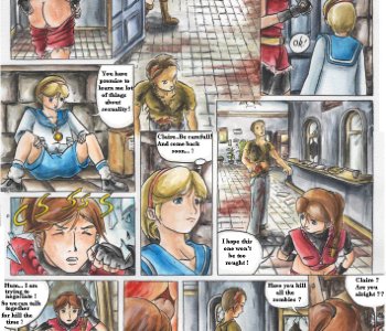 comic Resident Evil