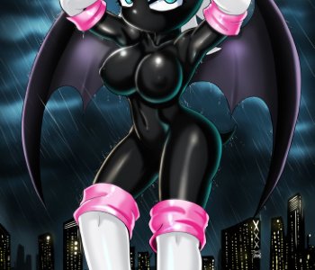 comic Rouge The Bat In Latex