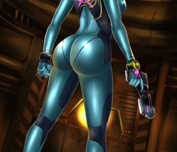 comic Zero Suit Samus 2014