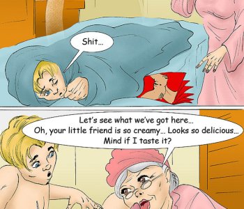 Grandma Porn Comic - A huge portion of ultimate incest fucking for a sex-hungry ...