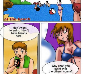 comic At the beach
