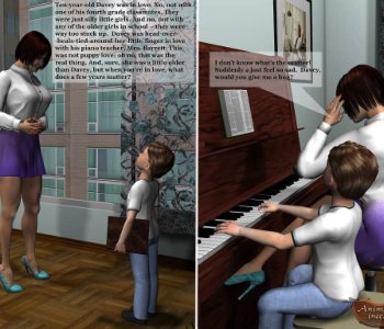comic The piano teacher changes his life
