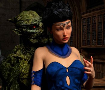comic Sorceress Lori - Sold To Demons