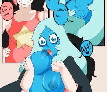 comic Blue Diamond Waifu