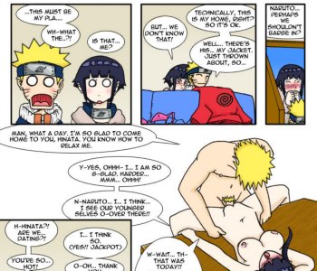 comic NaruHina Past and Future